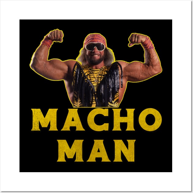 Macho Man Randy Savage Wall Art by LEMESGAKPROVE